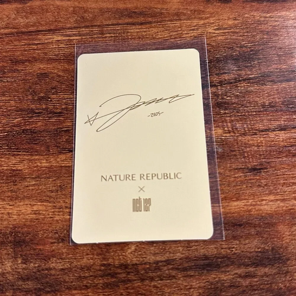 NCT 127 Jungwoo Nature Republic photocard